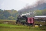 Fall Fog & Steam Train